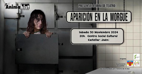 Obra de teatro. Aparición en la Morgue