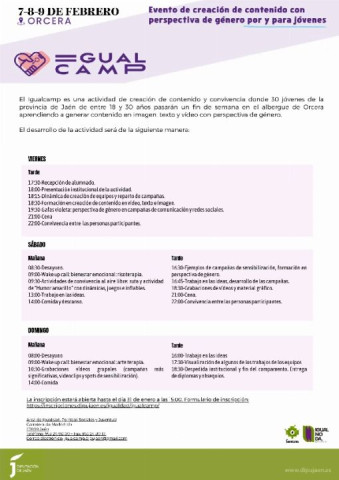 Segunda edición de la actividad Igualcamp