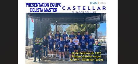 Presentación equipo ciclista master Castellar Team 2025