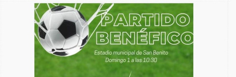 Partido de fútbol benéfico a beneficio de una familia de Castellar