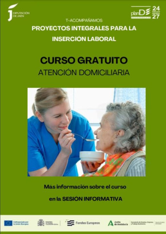 Curso gratuito de atención domiciliaria