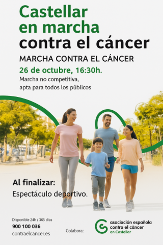 Castellar camina con esperanza: todos juntos contra el cáncer