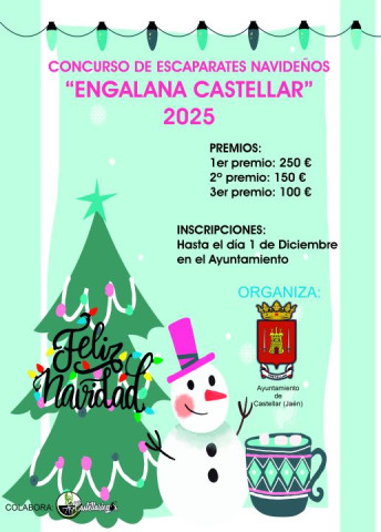 Concurso de escaparates navideños 2025 - Ayuntamiento de Castellar