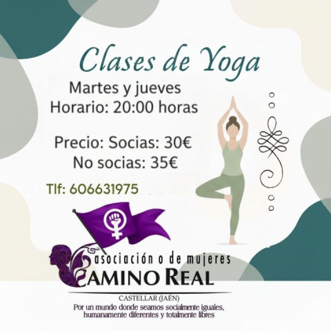Clases de Yoga en la Asociación de Mujeres Camino Real