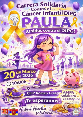 Carrera Solidaria contra el Cáncer Infantil DIPG 